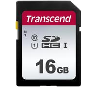 Transcend 300S - Carte mémoire flash - 16 Go - UHS-I U1 / Class10 - SDHC UHS-I