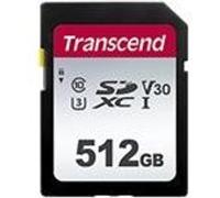 Transcend Premium 300S Carte SDXC 512 GB Class 10, UHS-I, UHS-Class 3, v30 Video Speed Class