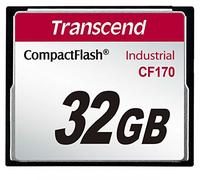 Transcend CF170 Industrial - Carte mémoire flash - 32 Go - 170x - CompactFlash