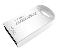 Transcend 32Go JetFlash 710 USB Clé 3.1 Gen 1 TS16GJF710S | Clé USB 3.2 Gen 1, boîtier en métal, format porte-clés