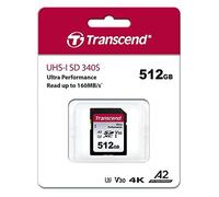 Transcend SDC340S 512Go SDXC Class 10 UHS-I U3 A2 V30