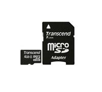 Transcend 4 GB microSDHC 4 Go Classe 4