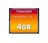 Transcend 4 Go Carte Mémoire CompactFlash (CF) UDMA 4 133x TS4GCF133