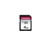 Transcend 4Go SDC300S Carte mémoire SDHC UHS-I, C10, Full HD 1080p | Compatible avec les reflex numériques anciens, les caméras de chasse, les caméscopes numériques et les enregistreurs audio.