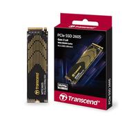 Transcend 4To MTE260S PCIe 5.0 M.2 2280 SSD, 14500 Mo/s, avec dissipateur | SSD interne NVMe PCIe Gen5x4 : extension idéale pour le gaming extrême, le montage vidéo 8K, les créateurs pro et l'IA
