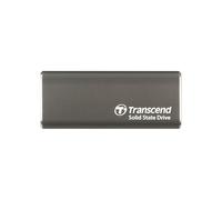 Transcend 500GB ESD265C Portable SSD 1050MB/s Aluminum, Type C, Iron Gray