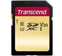 Transcend 500S - Carte mémoire flash - 128 Go - Video Class V30 / UHS-I U3 / Class10 - SDXC UHS-I G