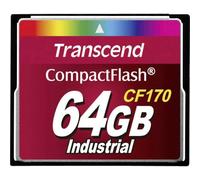 Transcend CF170 Industrial - carte mémoire flash - 64 Go - CompactFlash