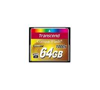 Transcend 64 go carte mémoire compactflash (cf) udma 7 1000x ts64gcf1000