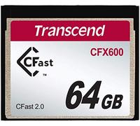 Transcend 64GB CFX600 CFast 2.0 mémoire Flash 64 Go SATA MLC