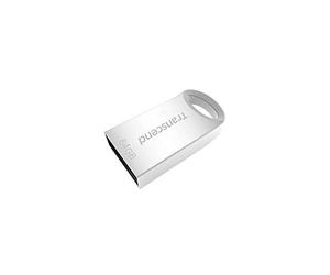 Transcend 64Go JetFlash 710 USB Clé 3.1 Gen 1 TS64GJF710S | Clé USB 3.2 Gen 1, boîtier en métal, format porte-clés