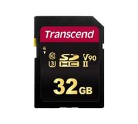 Transcend 700S - Carte mémoire flash - 32 Go - Video Class V90 / UHS-II U3 / Class10 - SDHC UHS-II