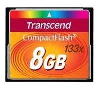 Transcend 8 Go Carte Mémoire CompactFlash (CF) UDMA 4 133x TS8GCF133