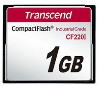 Transcend Carte mémoire CompactFlash 1 Go CF 1 Go - Cartes mémoire (CompactFlash, -40-85 °C, Noir, -55-100 °C, 0-95%)