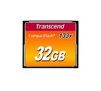 Carte Compact-Flash Transcend Standard 133x 32 GB