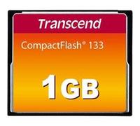 Transcend - Carte mémoire flash - 1 Go - 133x - CompactFlash G