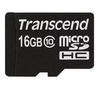 Transcend - Carte mémoire flash - 16 Go - Class 10 - micro SDHC