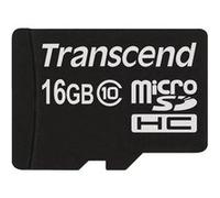 Transcend - Carte mémoire flash - 16 Go - Class 10 - micro SDHC G