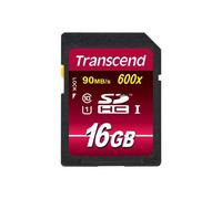 Transcend - Carte mémoire flash - 16 Go - Class 10 - SDHC UHS-I