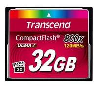 Transcend TS32GCF800 mémoire flash 32 Go CompactFlash MLC