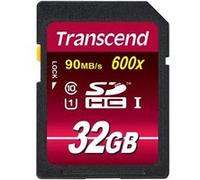 Transcend - Carte mémoire flash - 32 Go - Class 10 - SDHC UHS-I