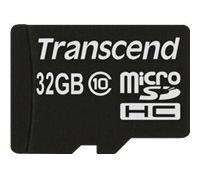 Carte microSDHC Transcend Premium 32 GB Class 10, UHS-I avec adaptateur SD