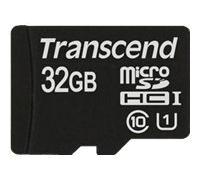 Transcend - microSDHC 32 Go Premium UHS-I 400x (60MB/s) - avec adaptateur