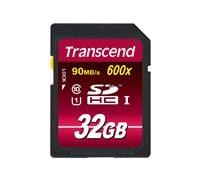 Transcend - carte mémoire flash - 32 Go - SDHC UHS-I