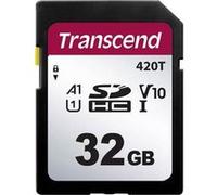 Transcend TS32GSDC420T Carte SD 32 GB v30 Video Speed Class