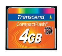Transcend - Carte mémoire flash - 4 Go - 133x - CompactFlash