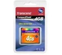 Transcend - Carte mémoire flash - 4 Go - 133x - CompactFlash G