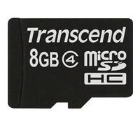 Transcend - Carte mémoire flash - 8 Go - Class 4 - micro SDHC G