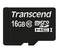 Transcend Carte Mémoire microSDXC 16 Go Classe 10 (Premium) TS16GUSDHC10