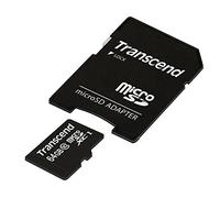 Transcend Carte Mémoire microSDXC 64 Go Classe 10 (Premium) TS64GUSDXC10