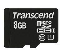 Transcend Carte Mémoire microSDXC 8 Go Classe 10 UHS-I 400x (Premium) TS8GUSDU1