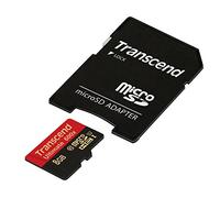 Transcend Carte Mémoire microSDXC 8 Go Classe 10 UHS-I 600x (Ultimate) TS8GUSDHC10U1