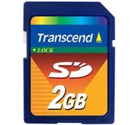 Transcend Carte mémoire SD 2 Go G