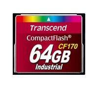 Carte Compact-Flash Transcend CF170 Industrial 64 GB