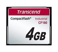Transcend CF180 - carte mémoire flash - 4 Go - CompactFlash