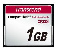 Transcend Carte mémoire CompactFlash 1 Go CF 1 Go - Cartes mémoire (CompactFlash, -40-85 °C, Noir, -55-100 °C, 0-95%)