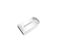 Transcend Clé USB JetFlash 256GB, Petite et compacte 3.1 Gen 1 (pour Porte-clés), Argent - TS256GJF710S