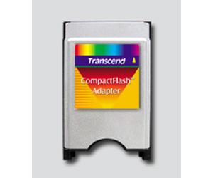 Transcend CompactFlash Adapter lecteur de carte mémoire Argent