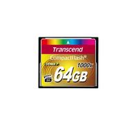 Transcend CompactFlash Card 1000x 64GB 64 Go MLC