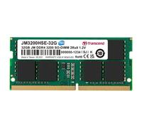 Module mémoire pour PC portable Transcend JetRAM DDR4 32 GB 1 x 32 GB 3200 MHz SO-DIMM 260 broches