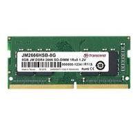 Transcend - DDR4 - module - 8 Go - SO DIMM 260 broches - 2666 MHz / PC4-21300 - CL19 - 1.2 V - mémoire sans tampon - non ECC G