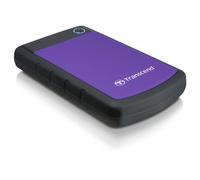 Transcend Disque dur portable robuste 4TB - Résistant aux chocs USB 3.1 Gen 1 StoreJet Violet - TS4TSJ25H3P