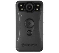 Transcend DrivePro Body 30 - Caméscope - 1080p / 30 pi/s - flash 64 Go - mémoire flash interne - Wireless LAN, Bluetooth Noir G