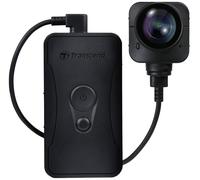 Transcend DrivePro Body 70 Bodycam Bluetooth, GPS, mémoire interne, protégé contre la poussière, protégé contre les projections