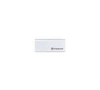 Transcend ESD240C 480Go SSD Externe USB Type-C 3.2 Gen 2 (3.1 Gen 2) Boîtier Aluminium Argent, Lecture 520Mo/s, Ecriture 460Mo/s, 33g