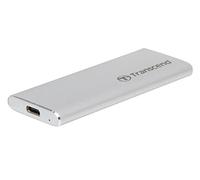 Transcend ESD260C - SSD - 500 Go - externe (portable) - USB 3.1 Gen 2 - argent